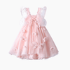 18M / pink1 Girls Tulle Tutu Layered Butterfly Dress