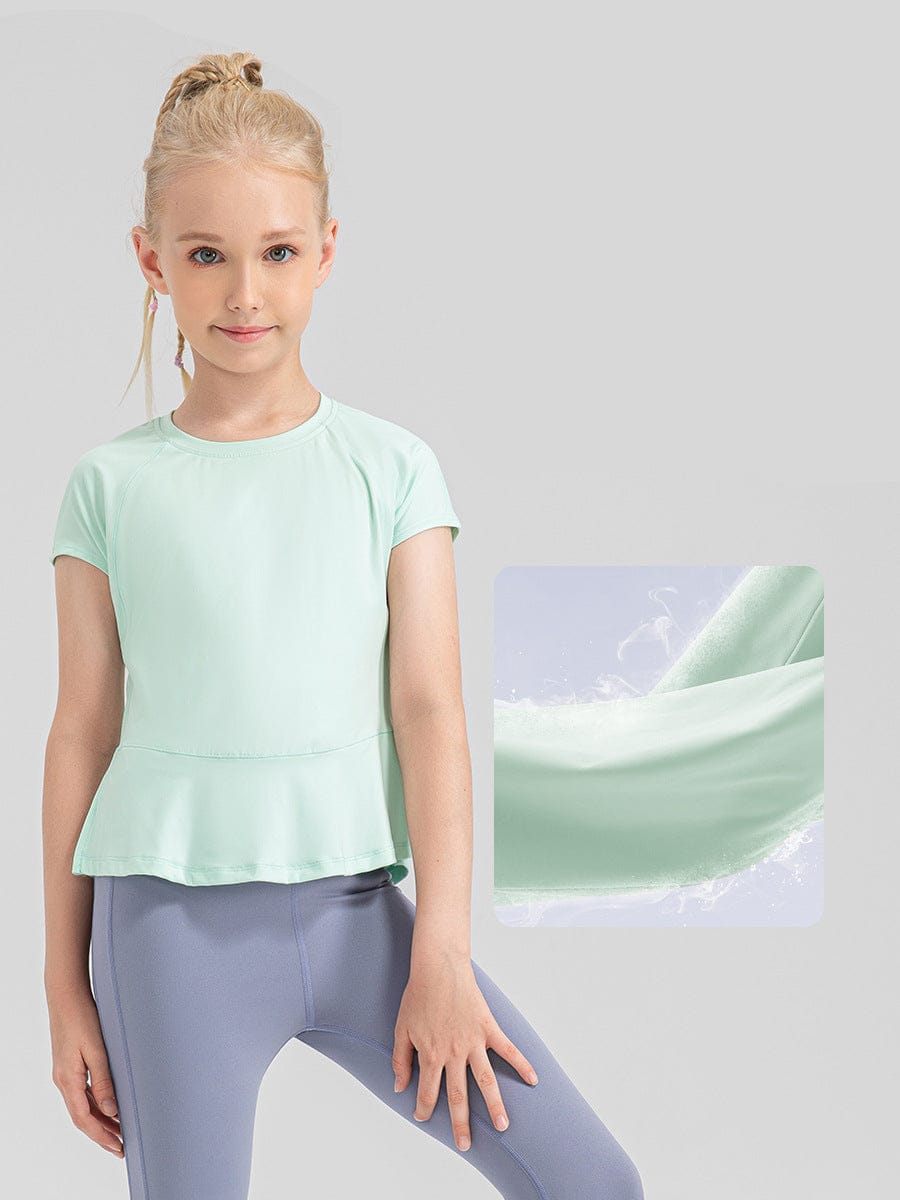 Girls' Ultra Light Breathable Sports Tee