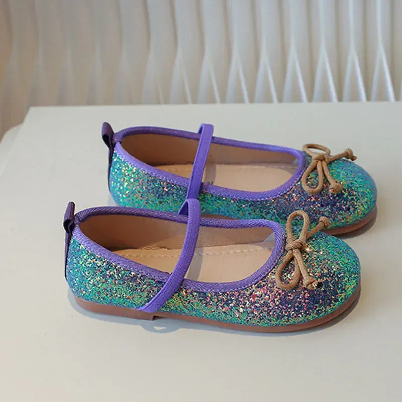 Glitter Mermaid Princess Dress Shoes for Girls