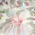 Gradient Pleated Skirt with Matching Headband