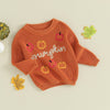 Halloween Clothes Kids Knitted