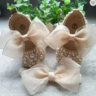 Handmade Baby Girl Christening Shoes