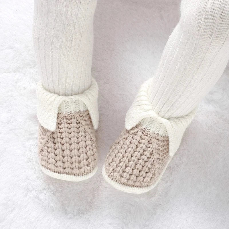 Handmade Knitted Baby Booties