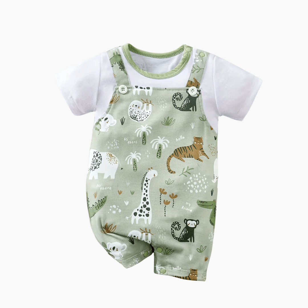 Infant Jungle Animal Romper