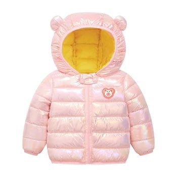 Pink / CHINA / 9M-12M Kids Down Jacket