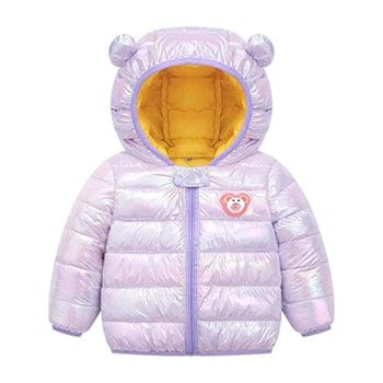 Purple / CHINA / 9M-12M Kids Down Jacket