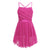 Rose / 4 Kids Girls Glittery Mesh Lyrical Dance