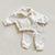 Cream White / 1-2T Kids Sportswear Suits