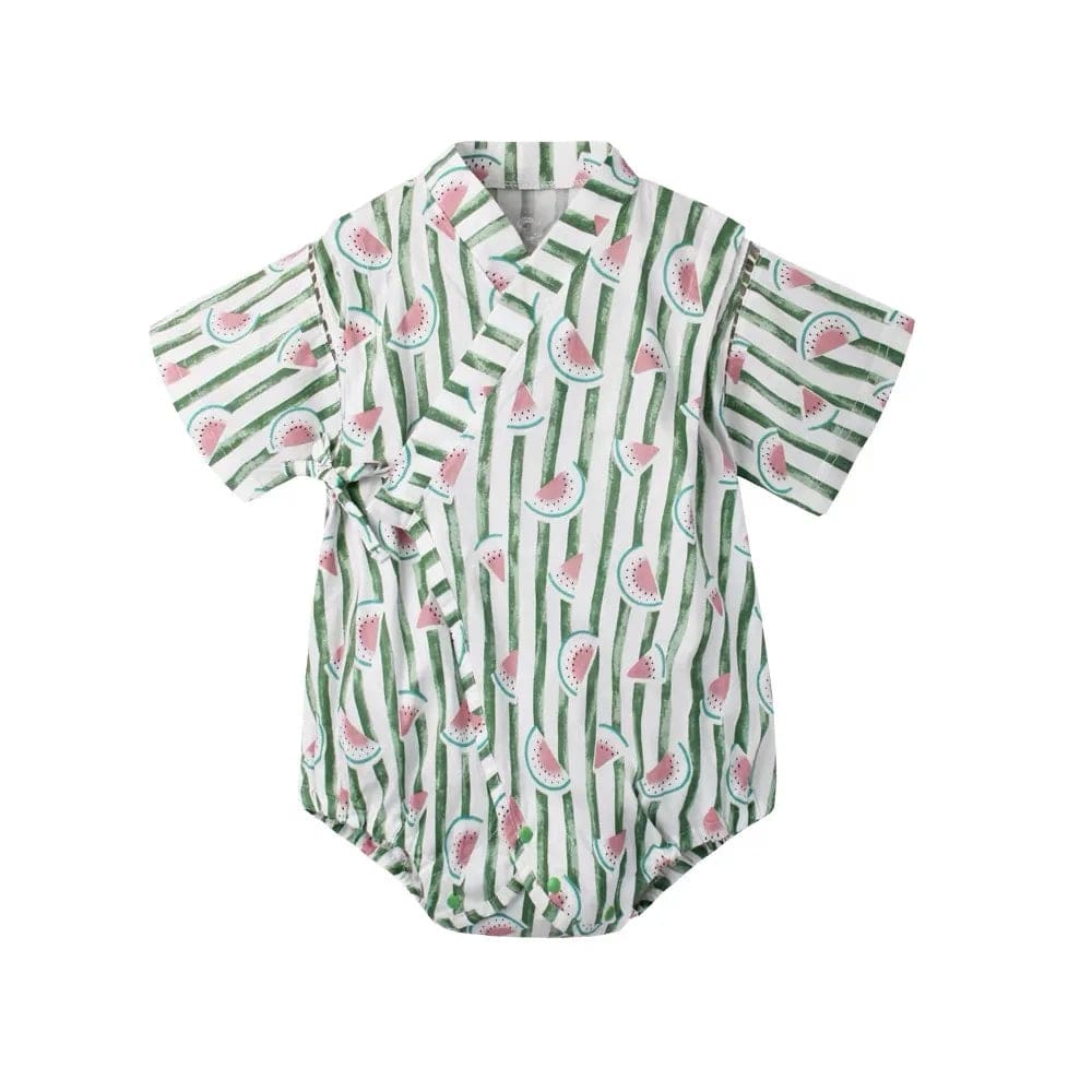 Girl's Clothing Summer Baby Kimono Romper