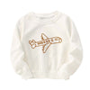 Knitted Plane Sweatshirt for Kids