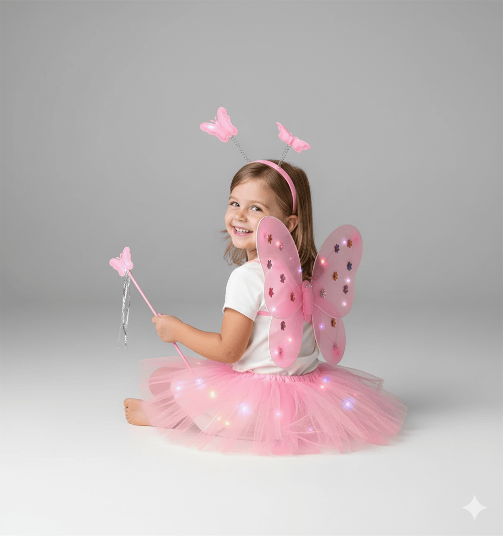 LED Fairy Costume Set for Girls