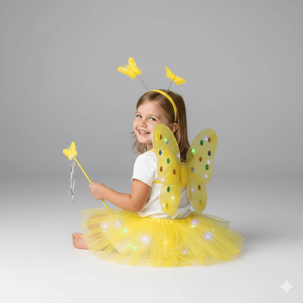 LED Fairy Costume Set for Girls