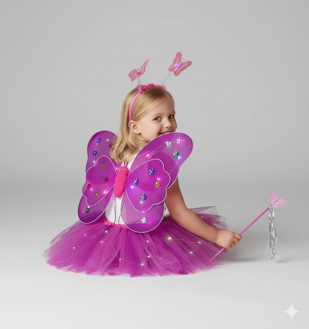 LED Fairy Costume Set for Girls