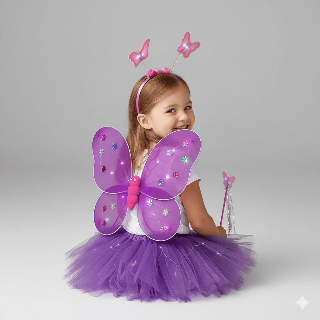 LED Fairy Costume Set for Girls