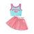 Blue / 2T Little Girls Kids Cloth