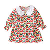 BDW2244-RD / 3-4T Long Sleeve Floral Cotton Toddler