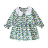 BDW2244-GR / 3-4T Long Sleeve Floral Cotton Toddler