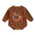 Brown / 0-3M / CHINA Long Sleeve Jumpsuit for Fall