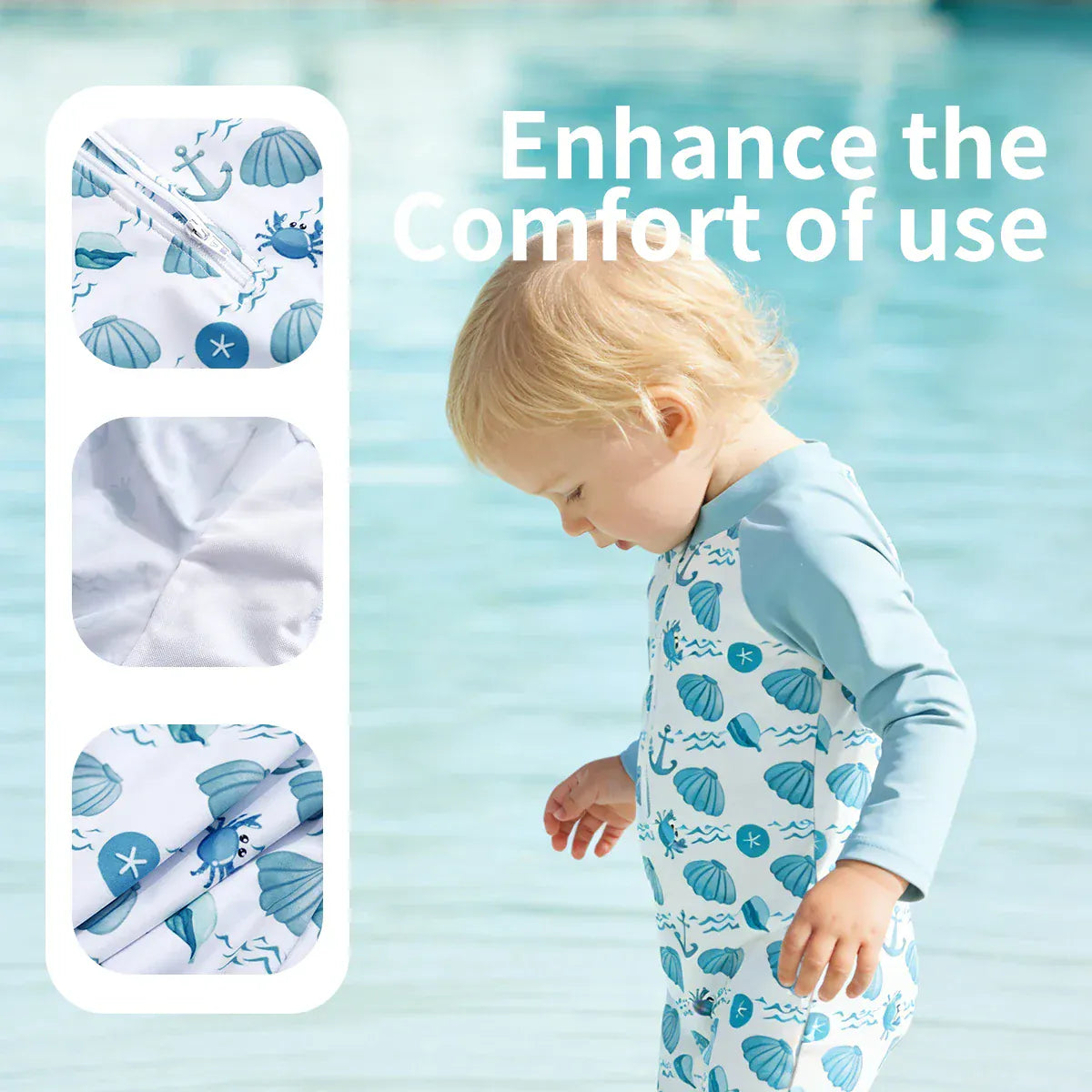 Long Sleeve Swimwear One-Piece