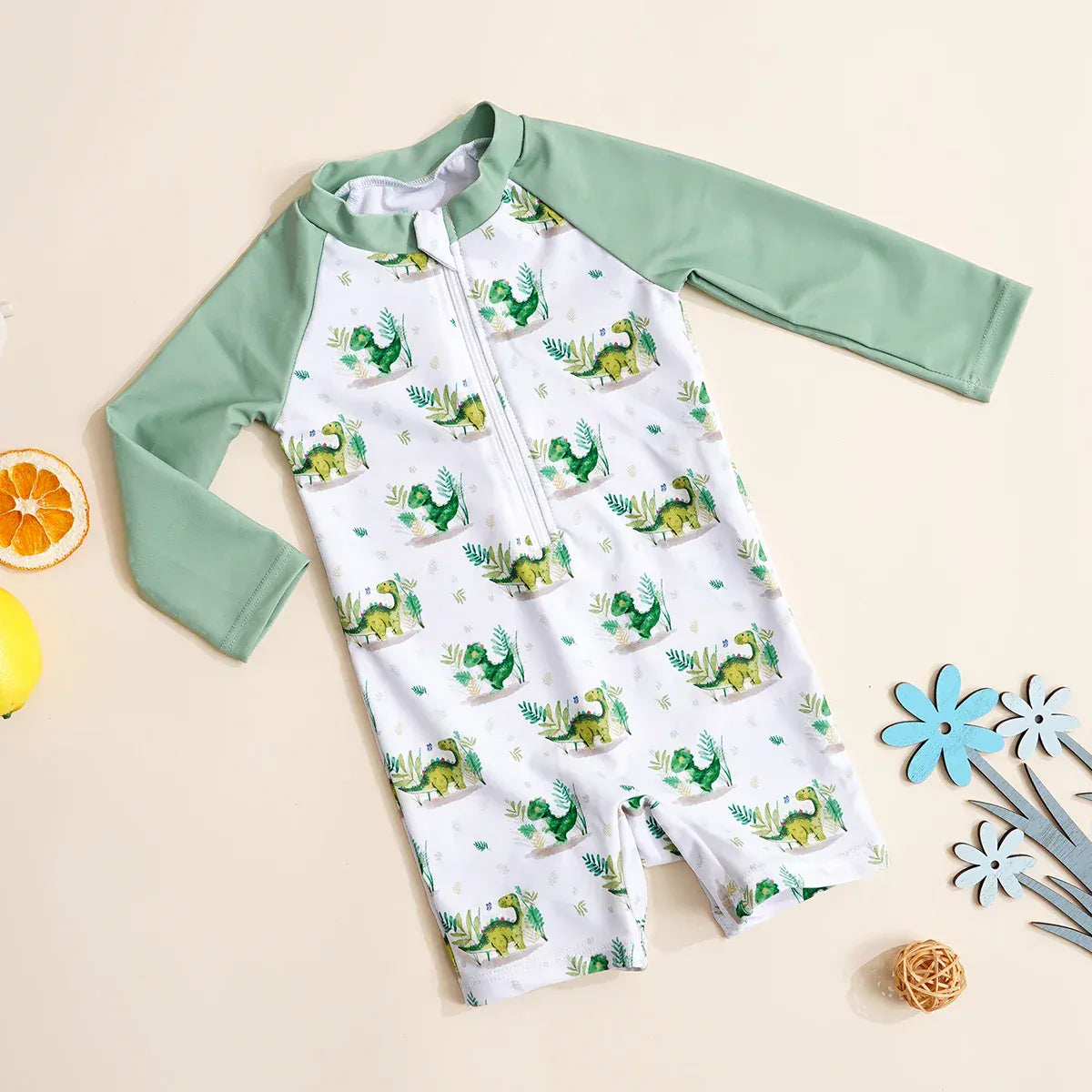 DD49 / 12-18M Long Sleeve Swimwear One-Piece