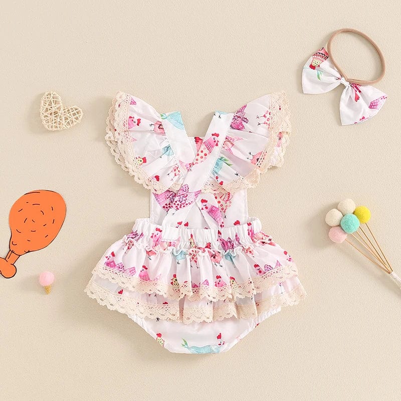 Lovely Baby Girls Summer Romper
