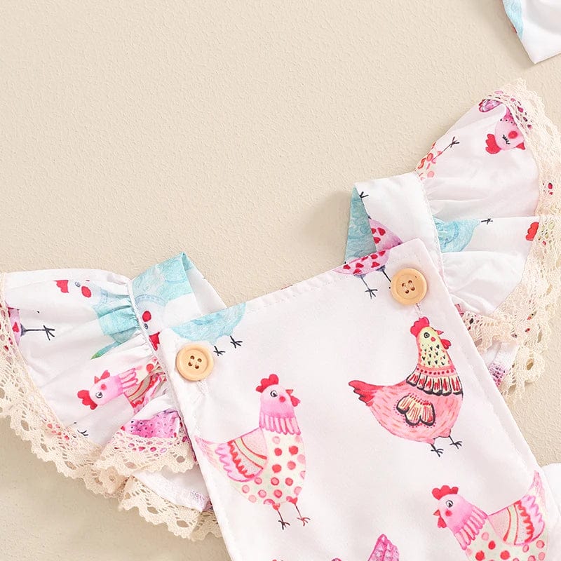 Lovely Baby Girls Summer Romper