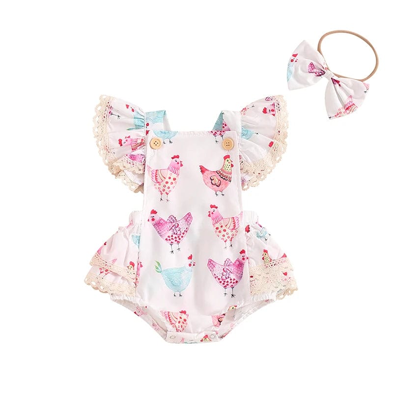 Lovely Baby Girls Summer Romper