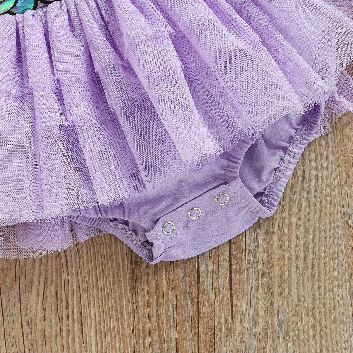 Mermaid Scale Print Tulle S