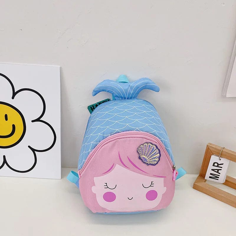 Other / Blue / XS Mermaid Toddler Backpack