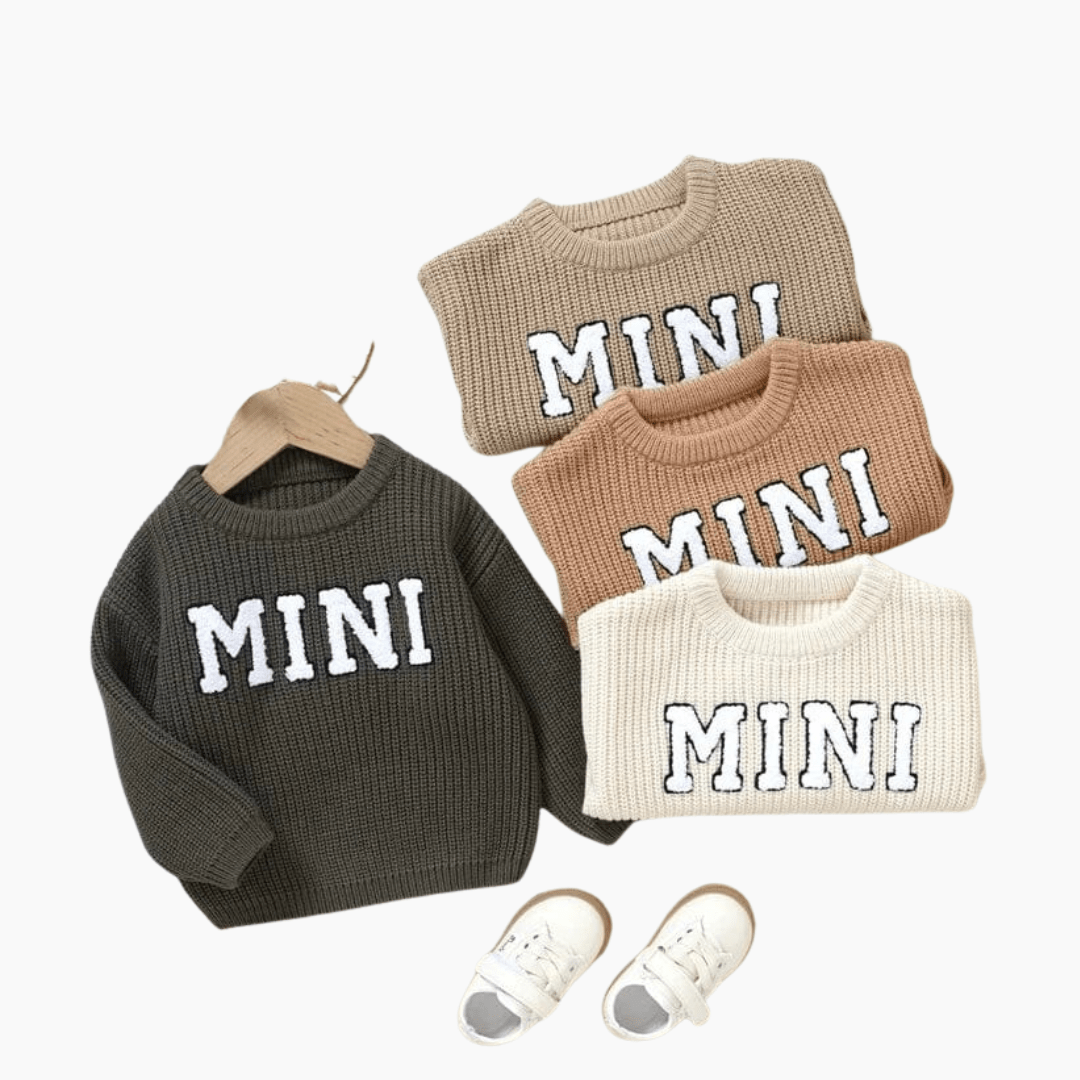 Mini Embroidery Knit Sweater