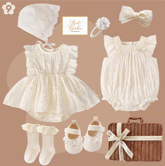 J / 0-3M Miss Jasmine Baby Girl Gift Set