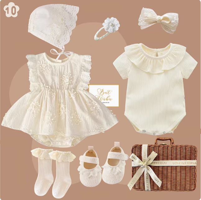 K / 0-3M Miss Jasmine Baby Girl Gift Set