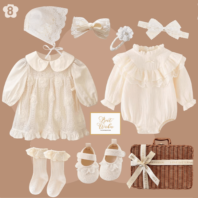 I / 0-3M Miss Jasmine Baby Girl Gift Set