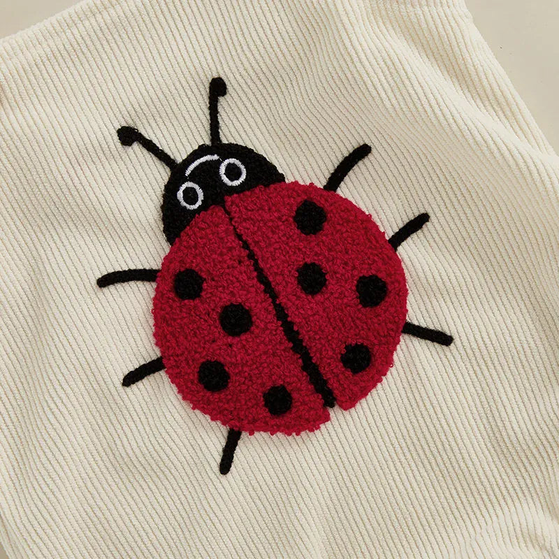 Nature & Fruit Embroidered Summer Romper