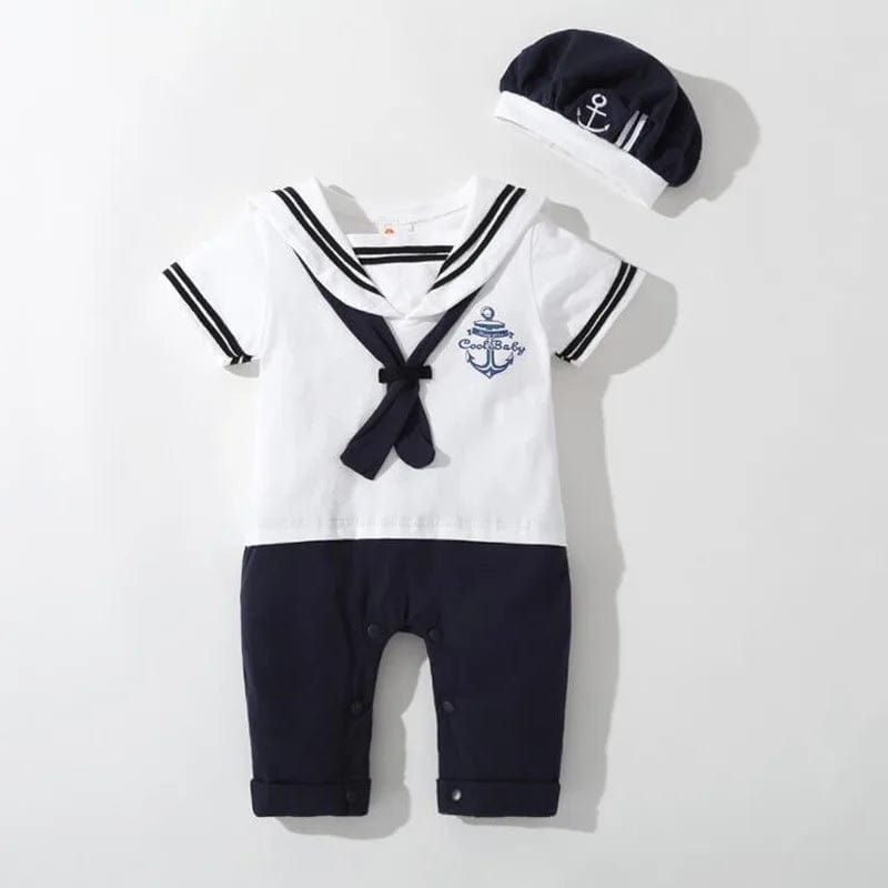 B / 3M Navy Romper Summer