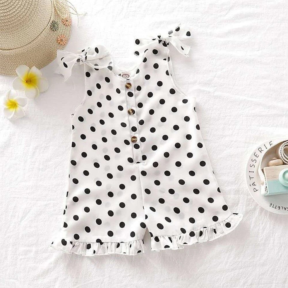 282 white / 12M New Polka Dot Baby Girl