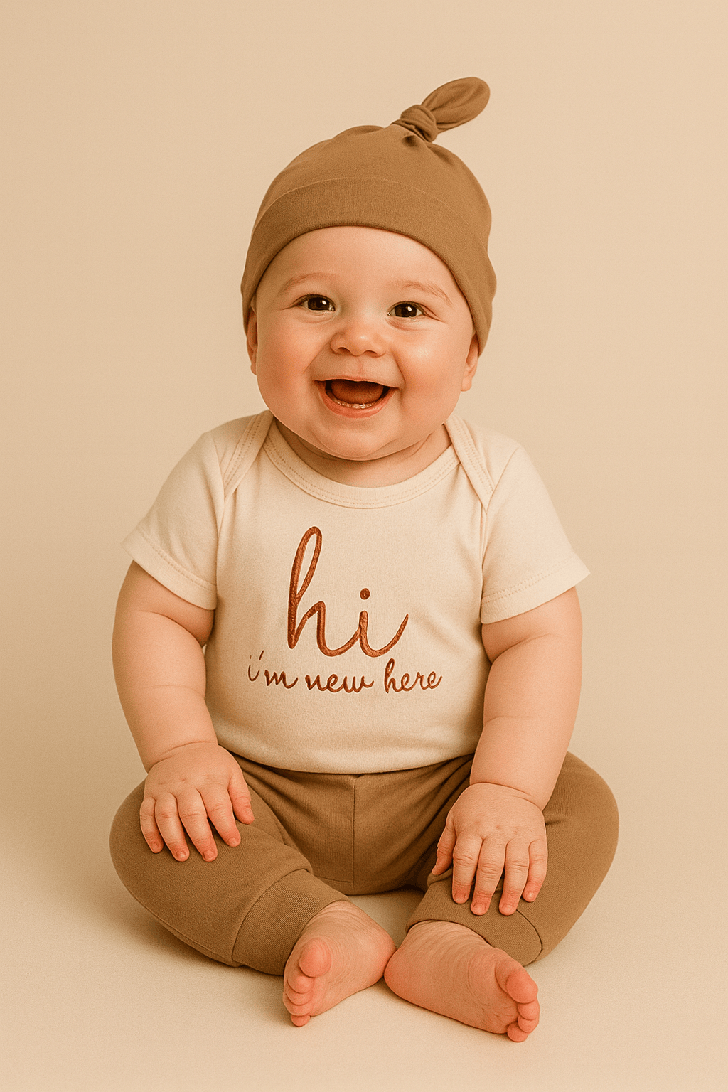 Newborn Baby 3-Piece Outfit Set