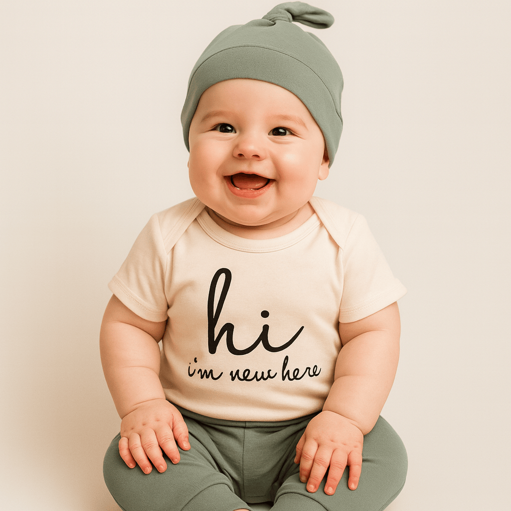 Newborn Baby 3-Piece Outfit Set