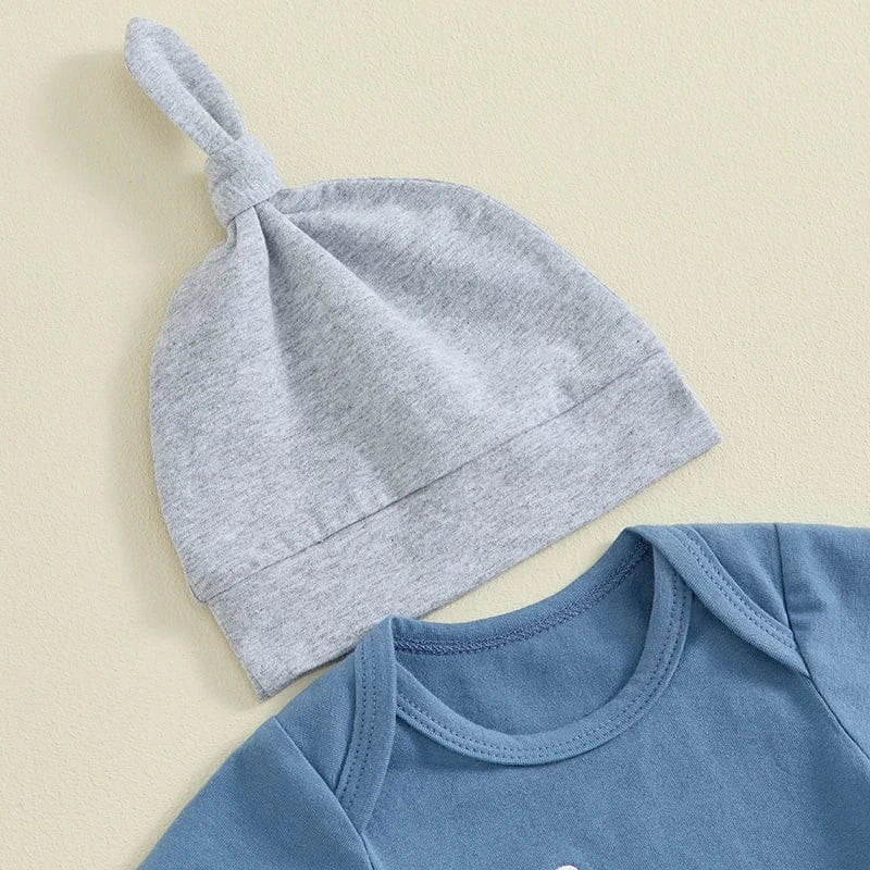 Newborn Baby 3-Piece Outfit Set