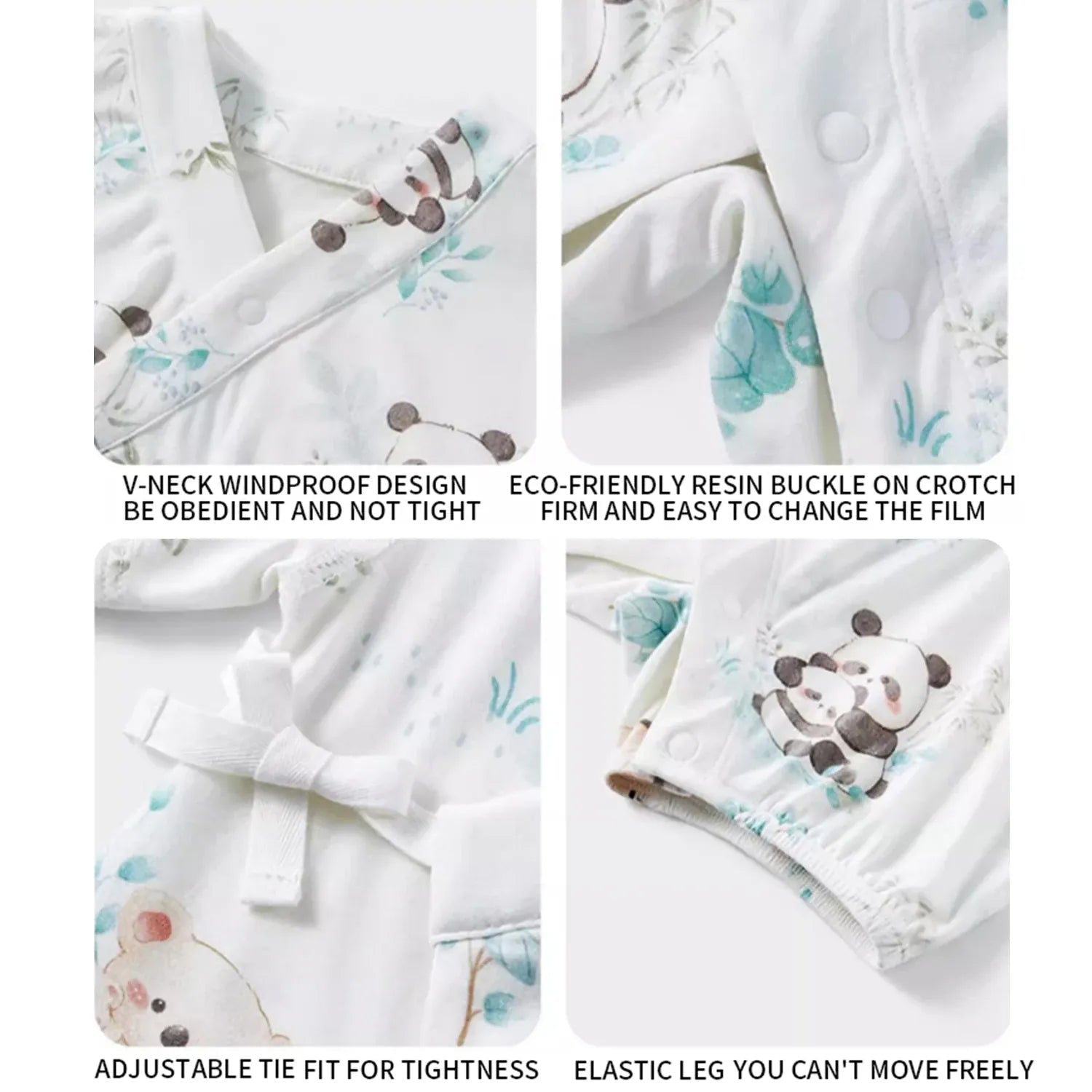 Newborn Baby Thin Breathable Short Sleeve Crawling Suit Bodysuit