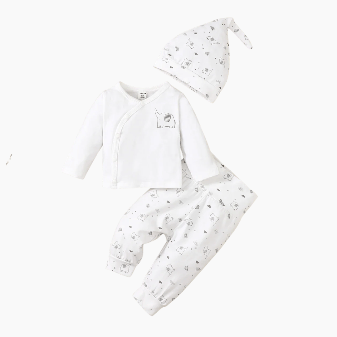 Newborn Elephant 3-Piece Set