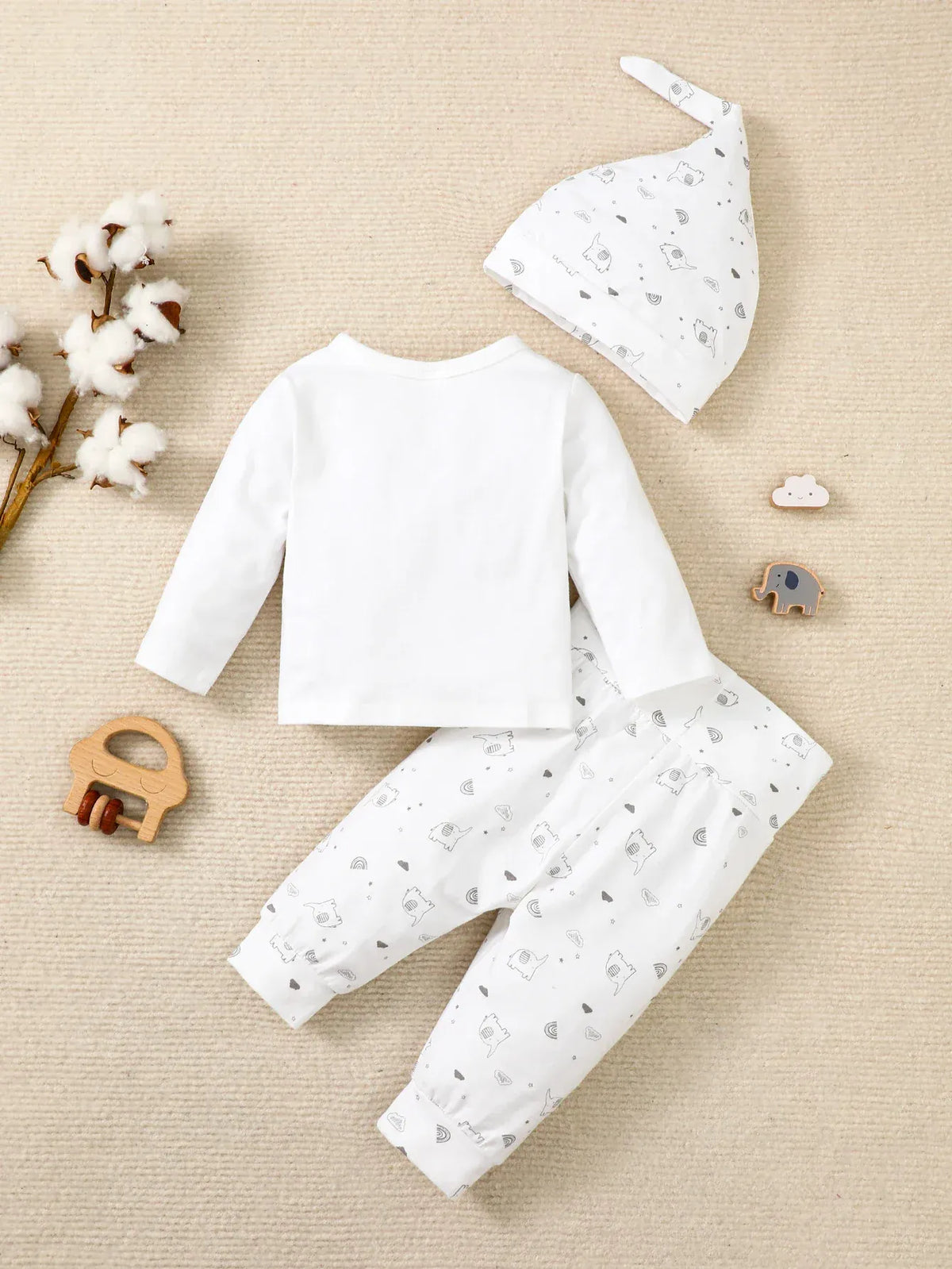 Newborn Elephant 3-Piece Set