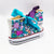 Ocean Theme Kids High Top Pearls Sneakers