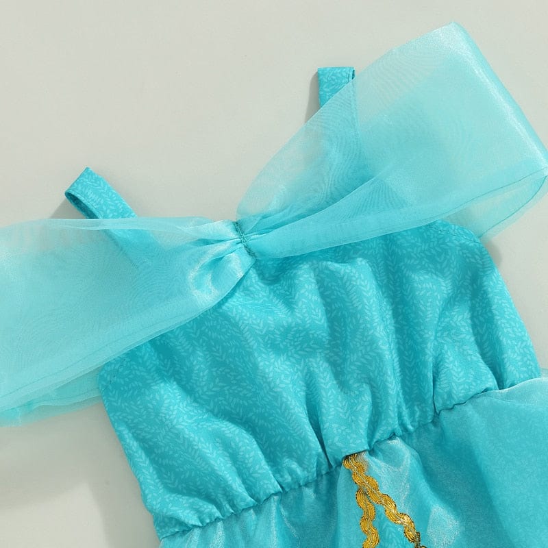 Off Shoulder Tulle Romper