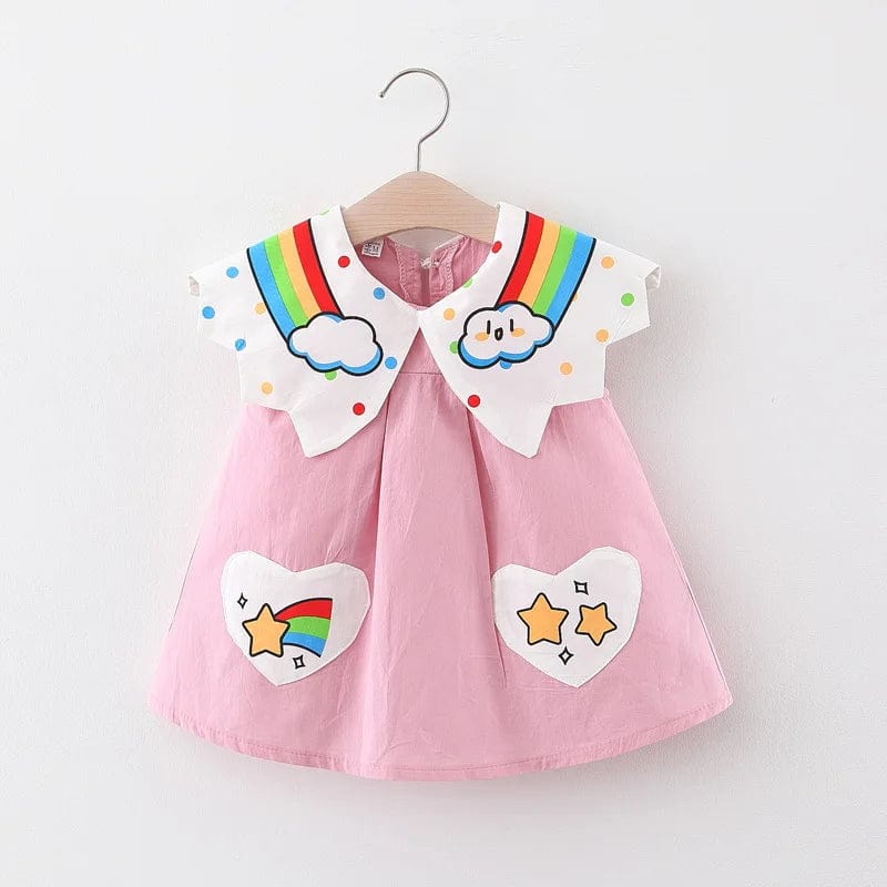 Rainbow Sleeveless Dress
