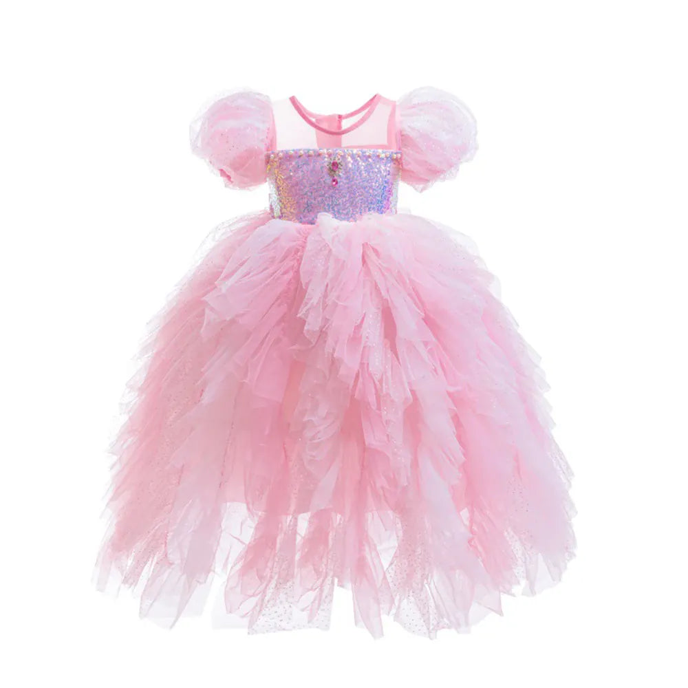 Pink Butterfly Princess Dress & Costume Set