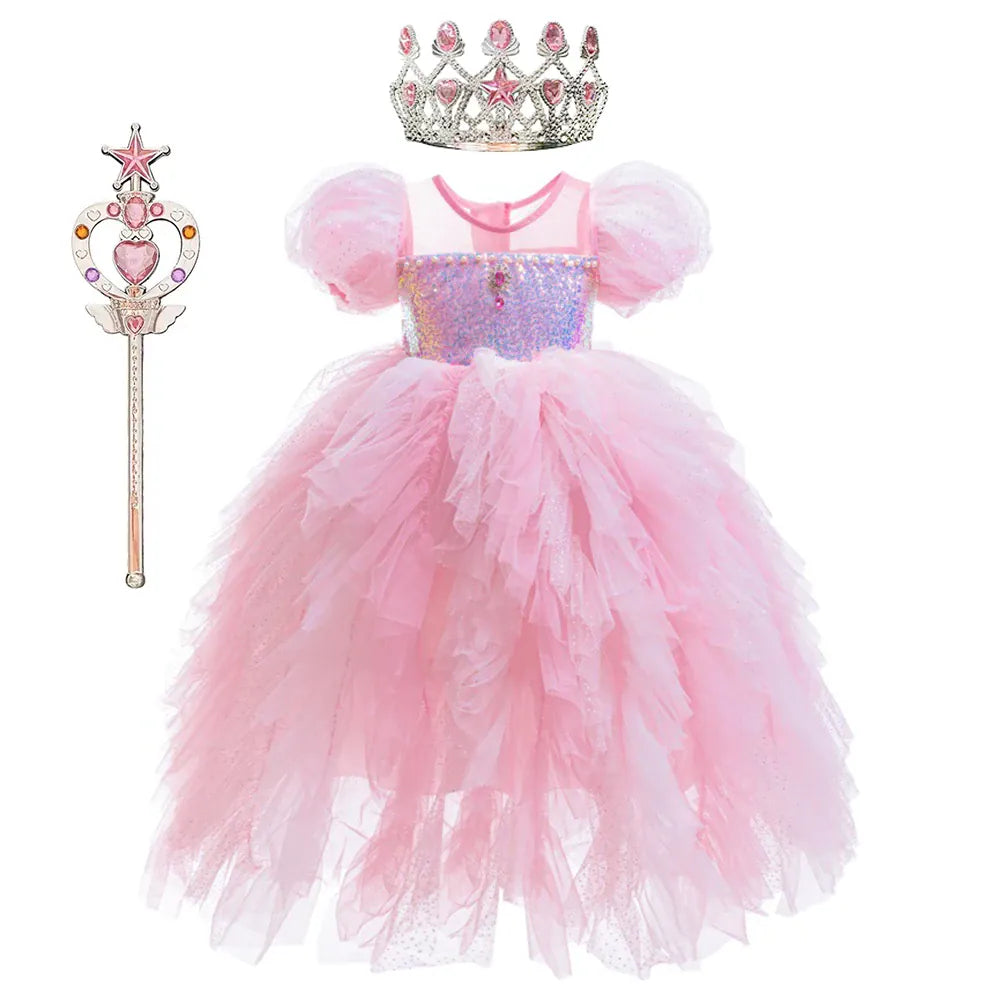 Pink Princess Set / 3-4T Pink Butterfly Princess Dress &amp; Costume Set