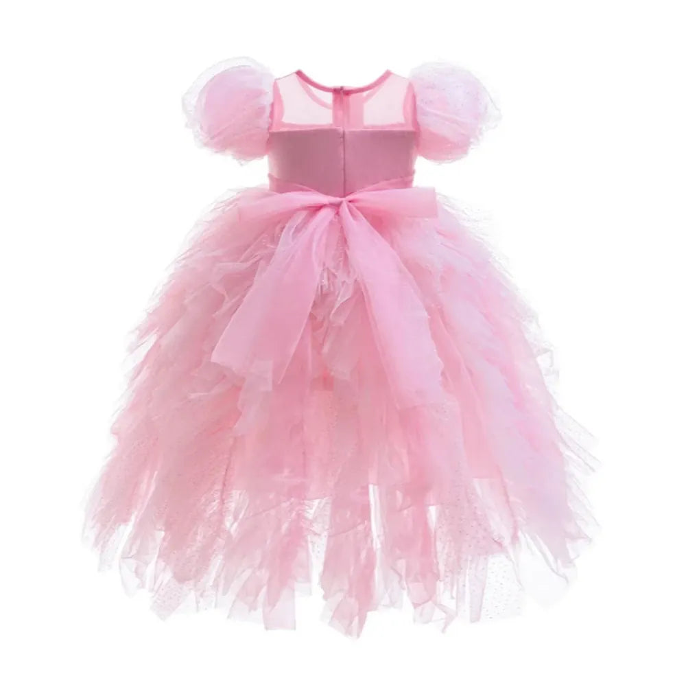 Pink Butterfly Princess Dress & Costume Set