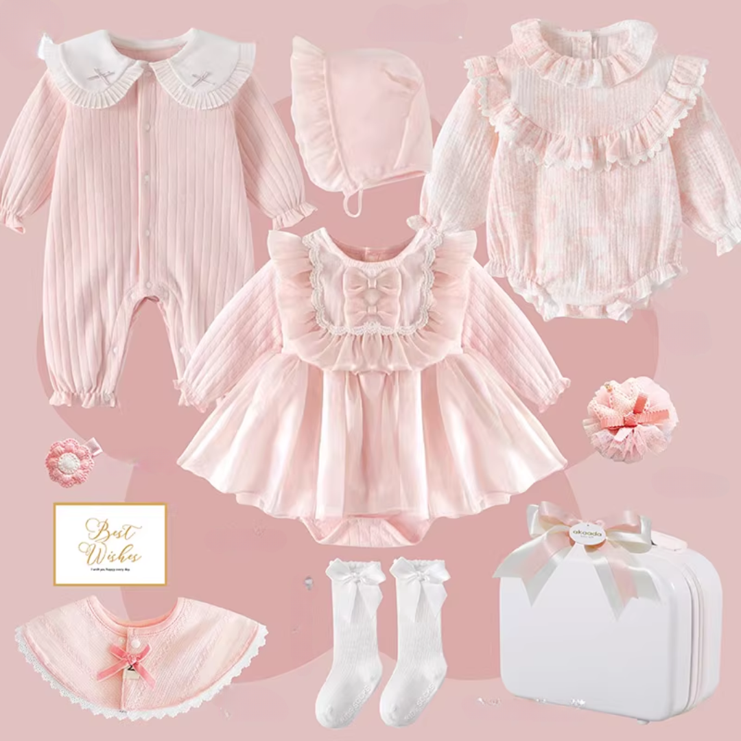 Pink Princess Baby Gift Set