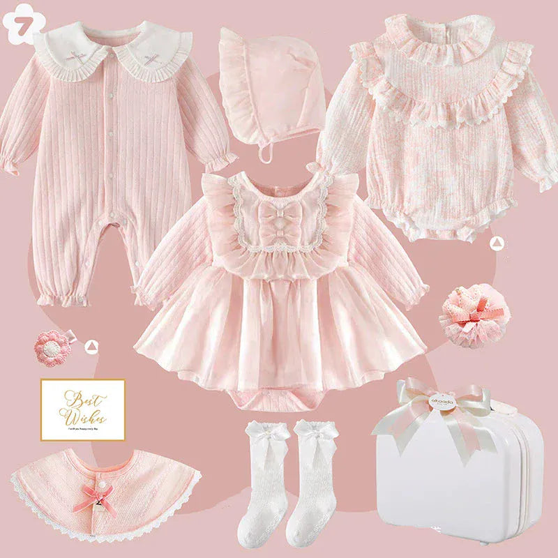 Pink Princess Baby Gift Set
